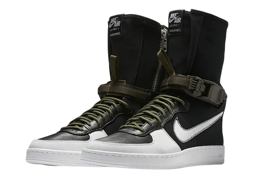 Nike Air Force 1 Downtown Acronym "Black/White"