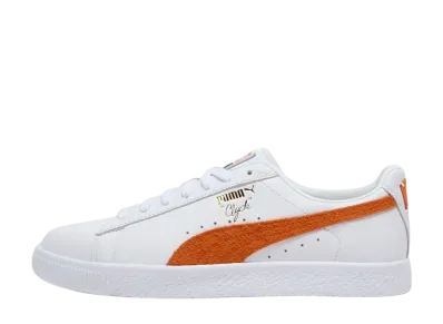 Puma Clyde Base "PUMA White/Maple Syrup/Puma Team Gold"