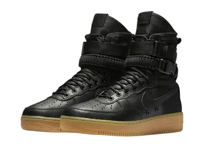 Nike SF Air Force 1 "Black Gum/Light Brown"