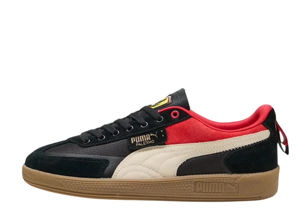 Scuderia Ferrari × Puma Palermo "PUMA Black/Alpine Snow"