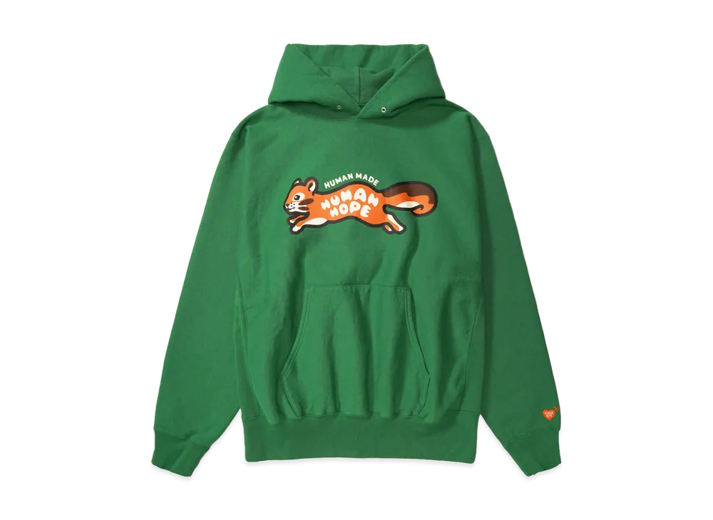 HUMAN MADE x j-hope of BTS HUMAN HOPE Heavyweight Hoodie "Green"