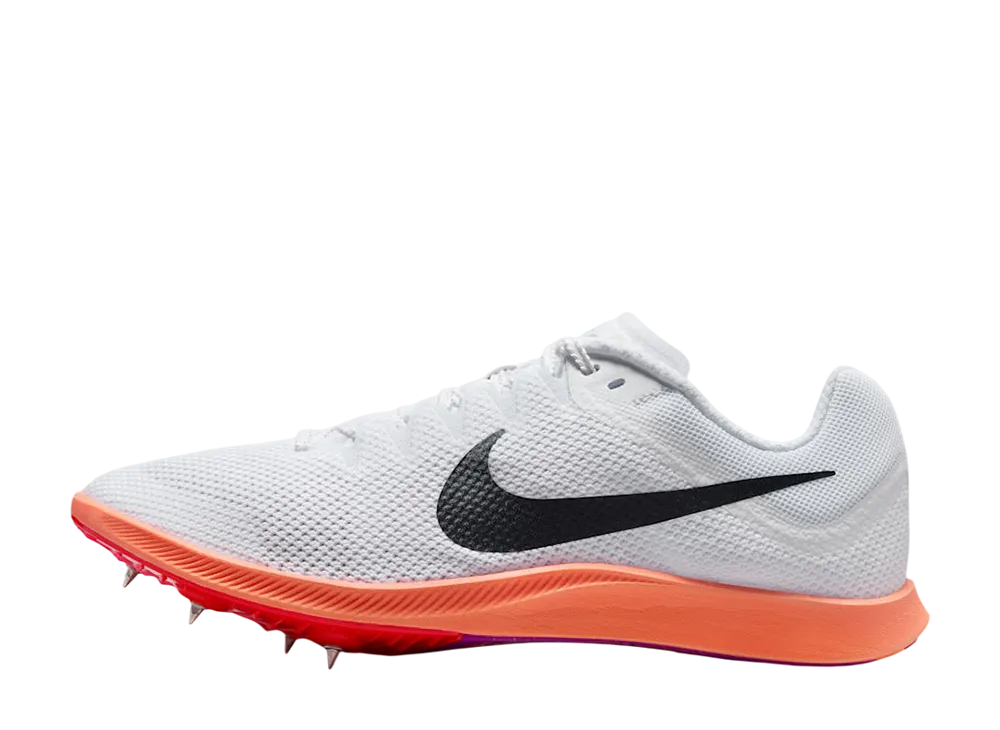 Nike Zoom Rival Distance "White/Bright Crimson/Hyper Turquoise/Obsidian"