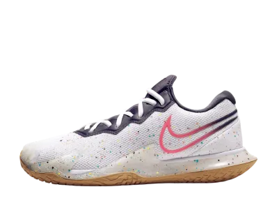 Nike Court Air Zoom Vapor Cage 4 "White/Gridiron/Wheat/Laser Crimson"