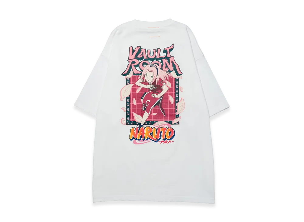 VAULTROOM x NARUTO Sakura Tee "White"