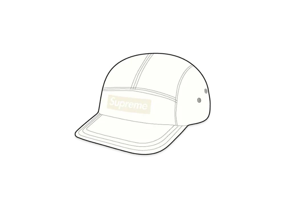 Supreme Wool Camp Cap "White"