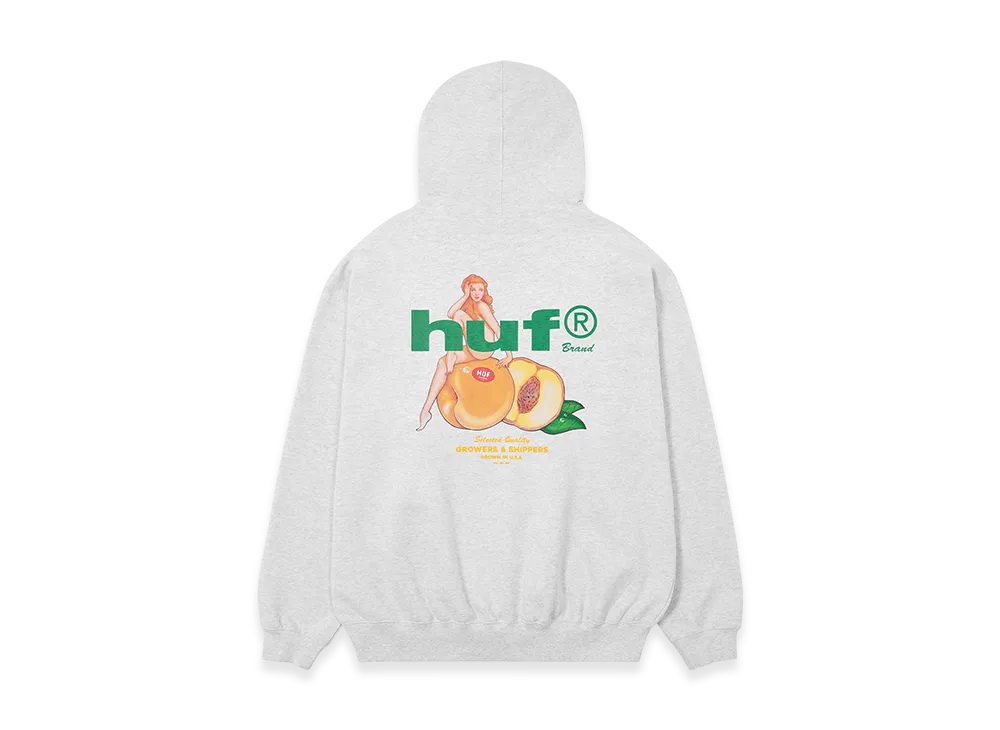 HUF Peachy Hoodie "Ash Grey"