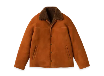A.PRESSE Vintage Mouton Jacket "Camel"