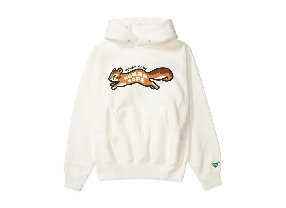 HUMAN MADE x j-hope of BTS HUMAN HOPE Heavyweight Hoodie "White"