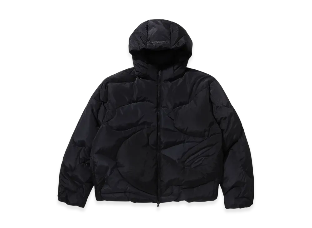 A BATHING APE Mega Color Camo Quilted Down Jacket "Black"