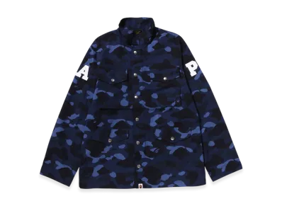 A BATHING APE Color Camo M 65 Jacket "Navy"