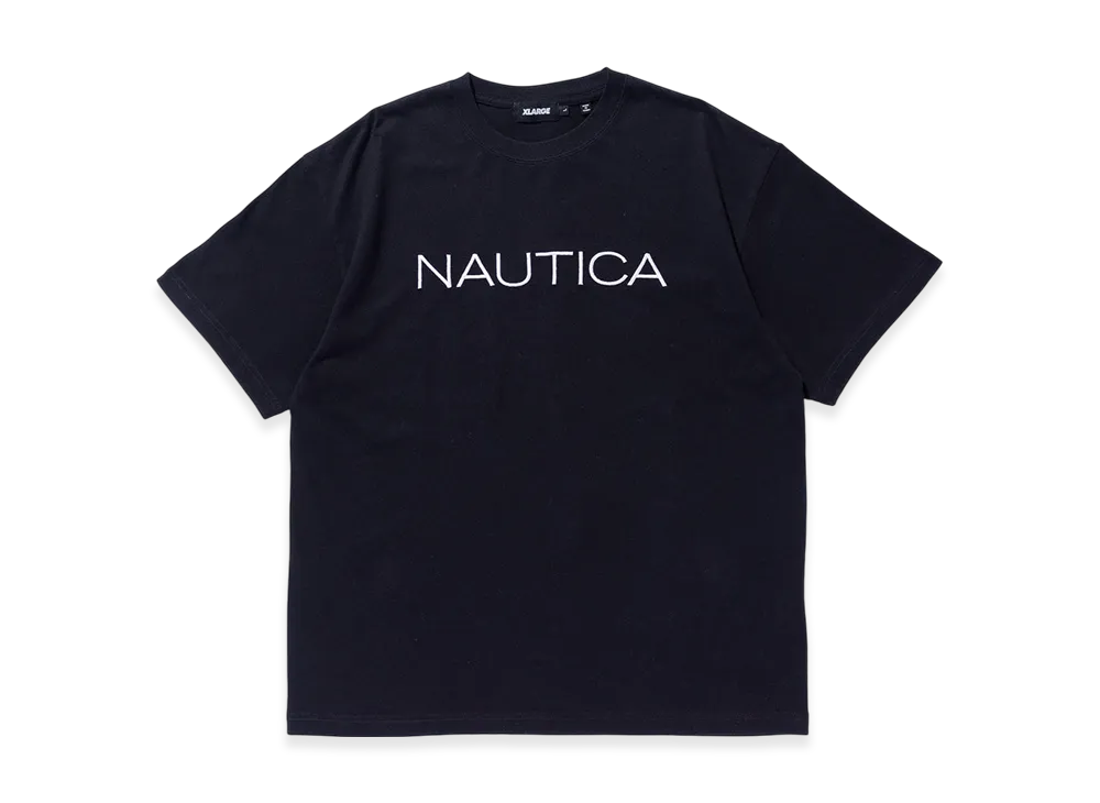 XLARGE x NAUTICA S/S Tee "Black"