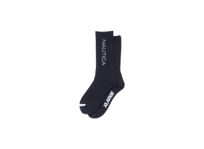 XLARGE x NAUTICA Socks "Black"