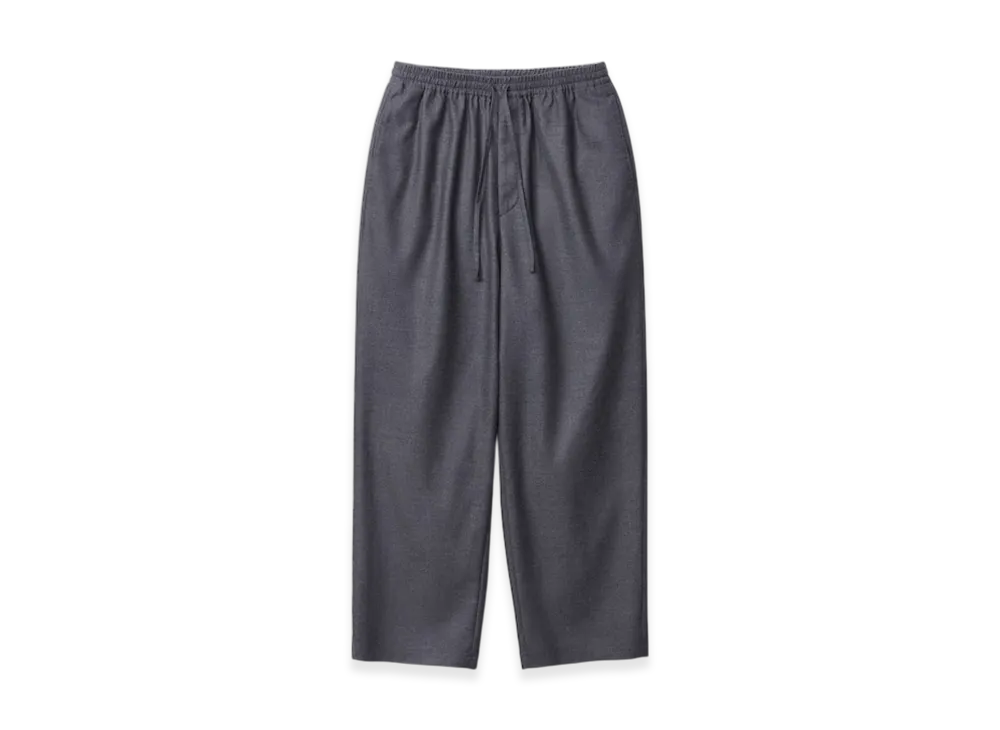 everyone x A.PRESSE Cashmere Easy Trousers "Charcoal"