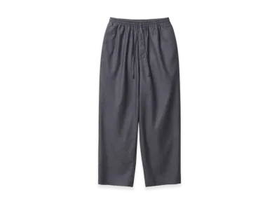everyone x A.PRESSE Cashmere Easy Trousers "Charcoal"