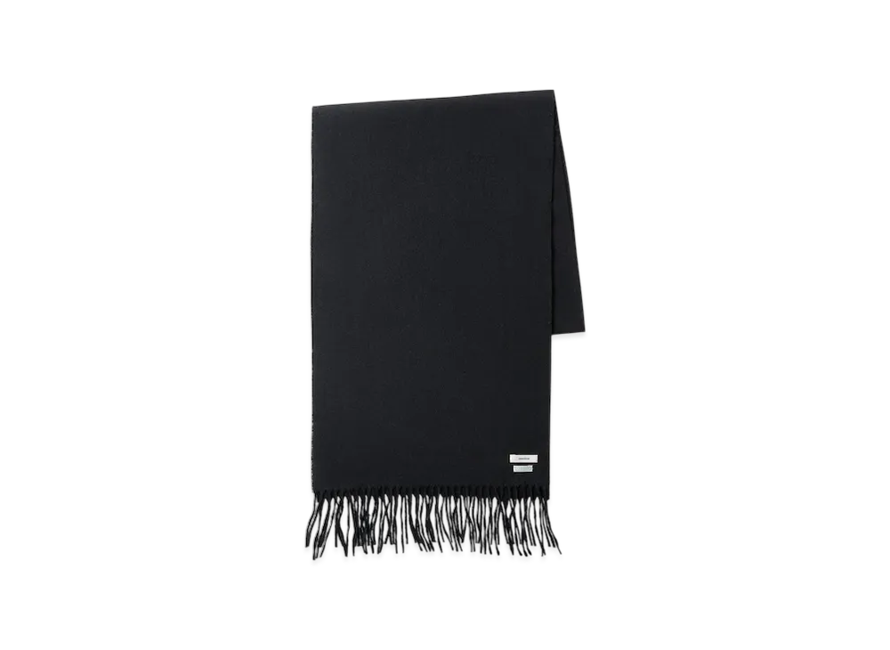 everyone x A.PRESSE Cashmere Scarf "Black"