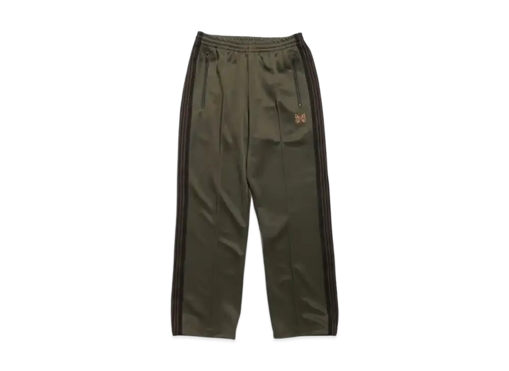 NEEDLES x Loftman Exclusive Track Pants Poly Smooth "Olive"