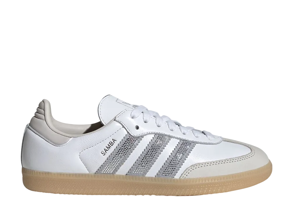 アディダス サンバ OG "クラウドホワイト/シルバーメタリック/ガム"