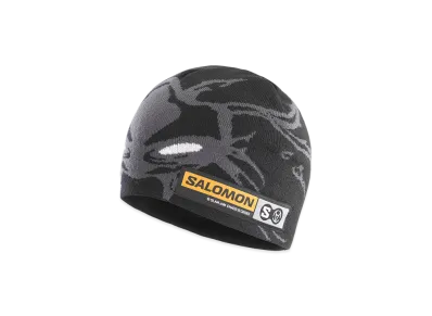 SALOMON x SLAM JAM Beanie "Deep Black/Castelrock/White"