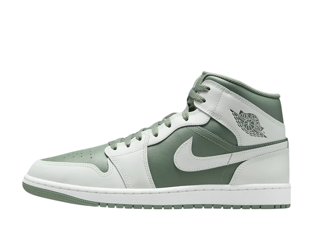 Nike Air Jordan 1 Mid "Summit White/Vintage Lichen"
