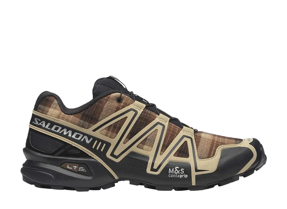 サロモン スピードクロス3 ホリデー "ブラック/サファリ"