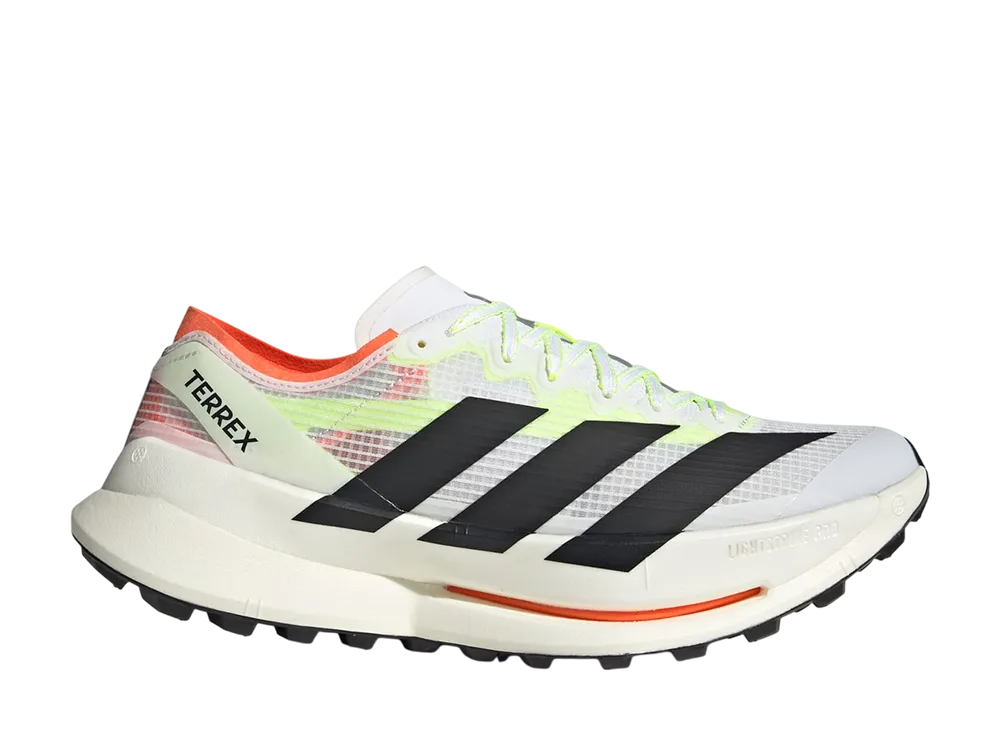 アディダス テレックス アグラヴィック スピード ウルトラ 2 トレイルランニング "クラウドホワイト/コアブラック/セミインパクトオレンジ"