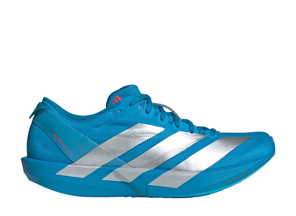 adidas Women's Adizero Japan 9 "Silver Metallic/Silver Metallic/Lucid Red"