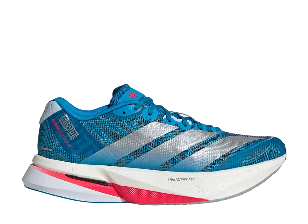 adidas Women's Adizero Boston 13 "Solar Blue/Silver Metallic/Dark Solar Blue"