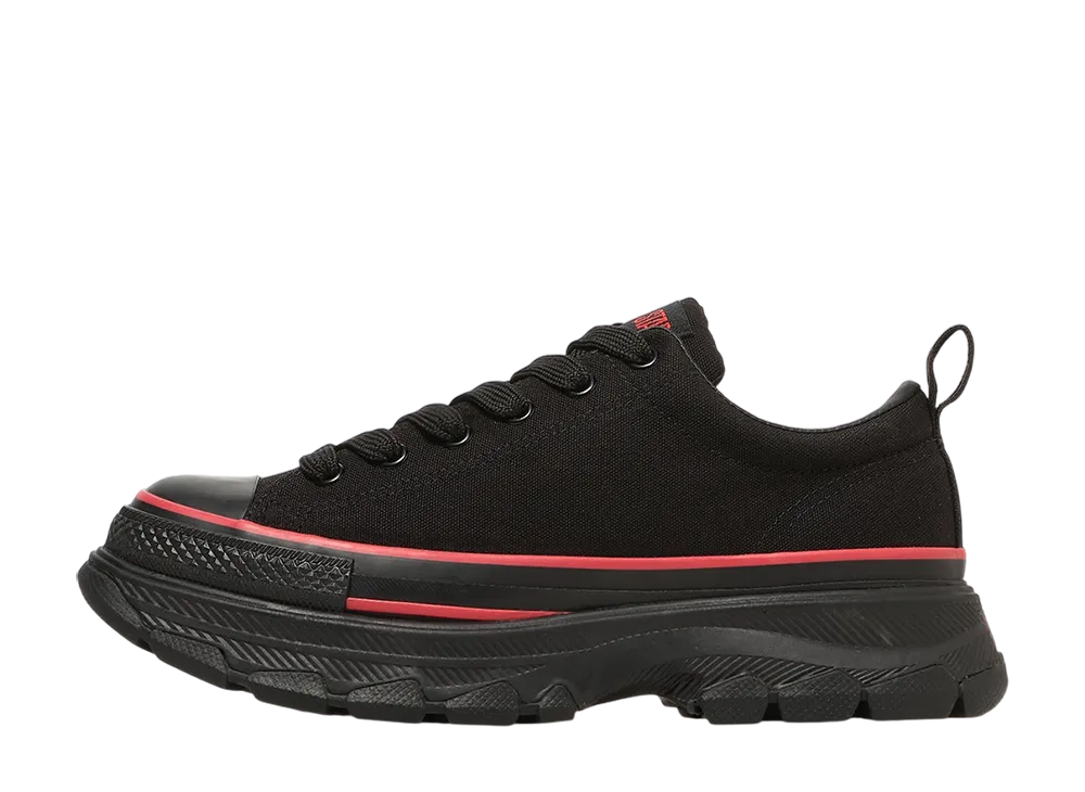 コンバース オールスター トレックウエーブ AP OX "ブラック/レッド"