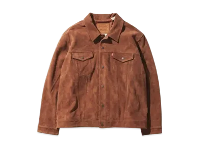 JOURNAL STANDARD relume x LEVI'S Special Edition Type III Suede Trucker Jacket "Camel"