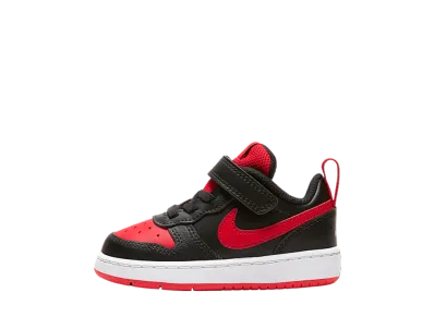 Nike TD Court Borough Low 2 "Black/White/University Red"