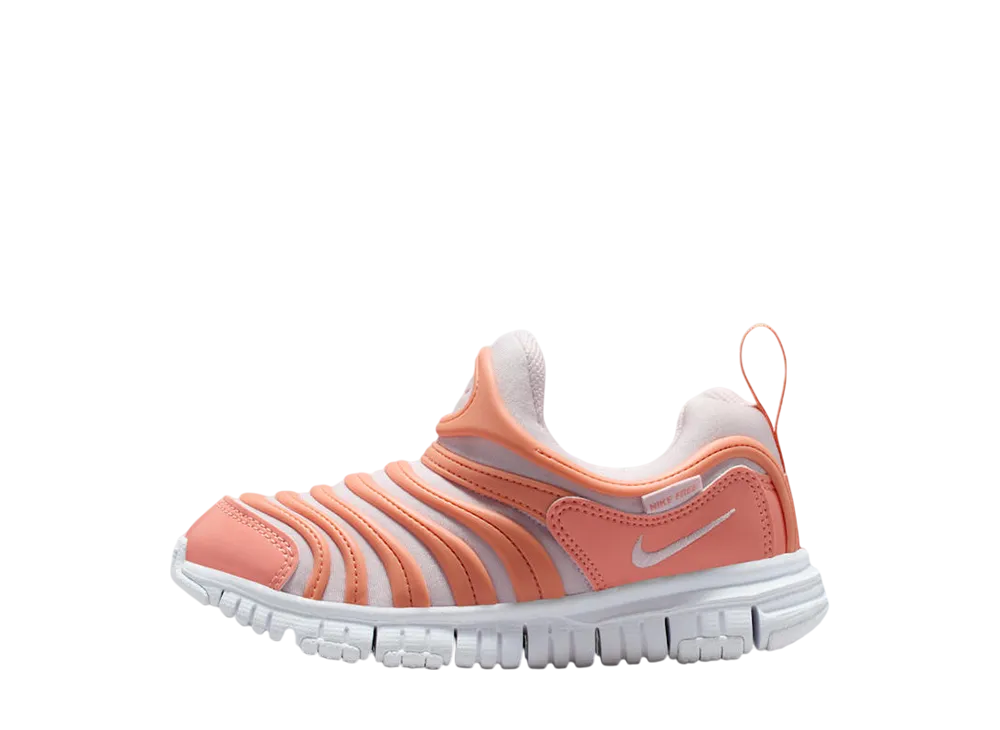 ナイキ PS ダイナモ フリー "アプリコットアゲート/ホワイト/ブリーチドライラック" (キッズ)
