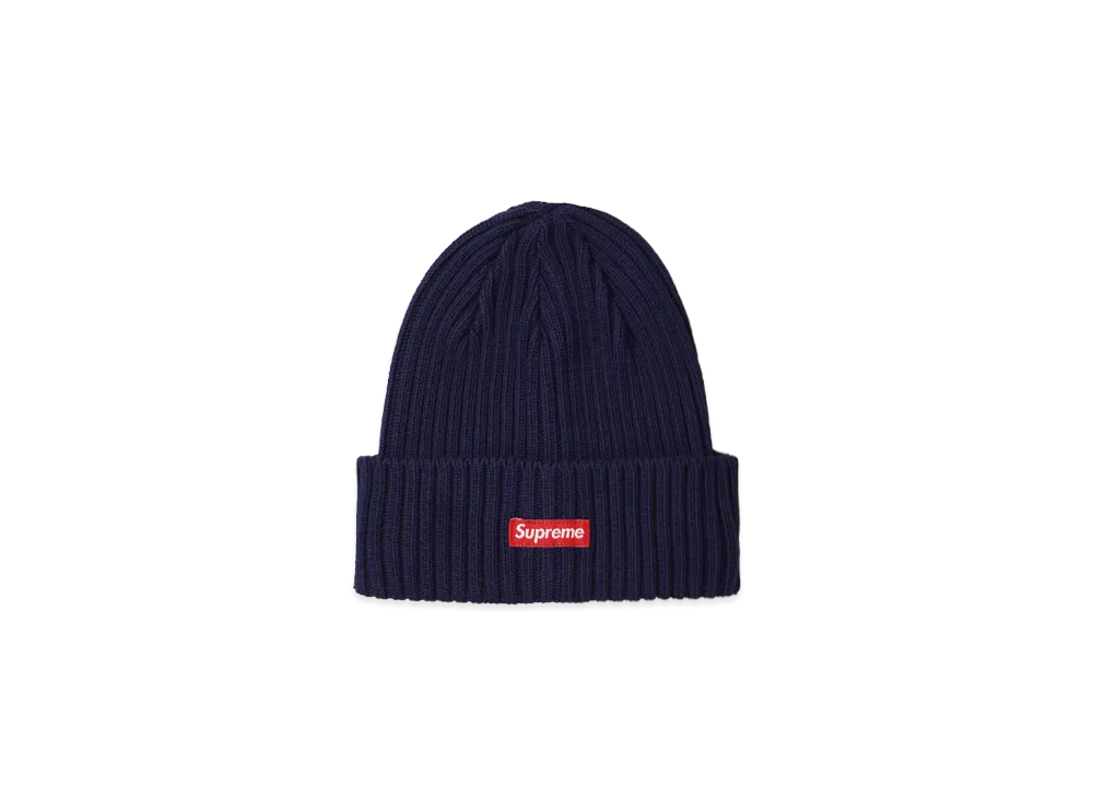 Supreme Overdyed Beanie "Navy" (25SS)