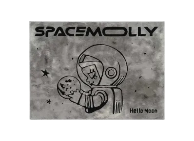 POP MART MEGA SPACE MOLLY Hello, Moon Art Rug 1600mm 2200mm