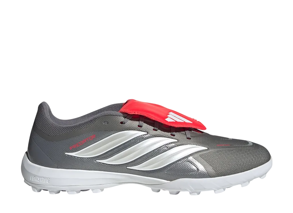 アディダス プレデター エリート FT ターフ "アイアンメタリック/ゼロメタリック/ルシッドレッド"