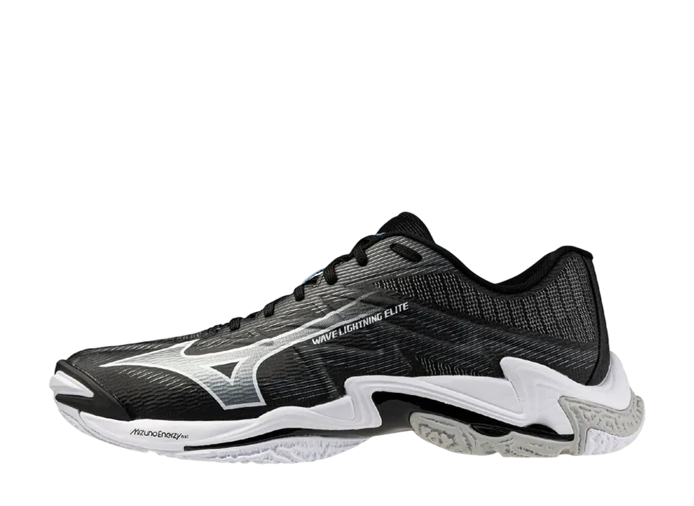 Mizuno Wave Lightning Elite Wide "Black/White"