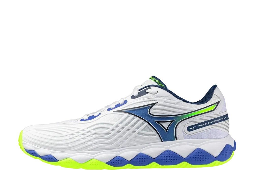 Mizuno Wave Enforce Tour 2 AC "White/Blue/Yellow"
