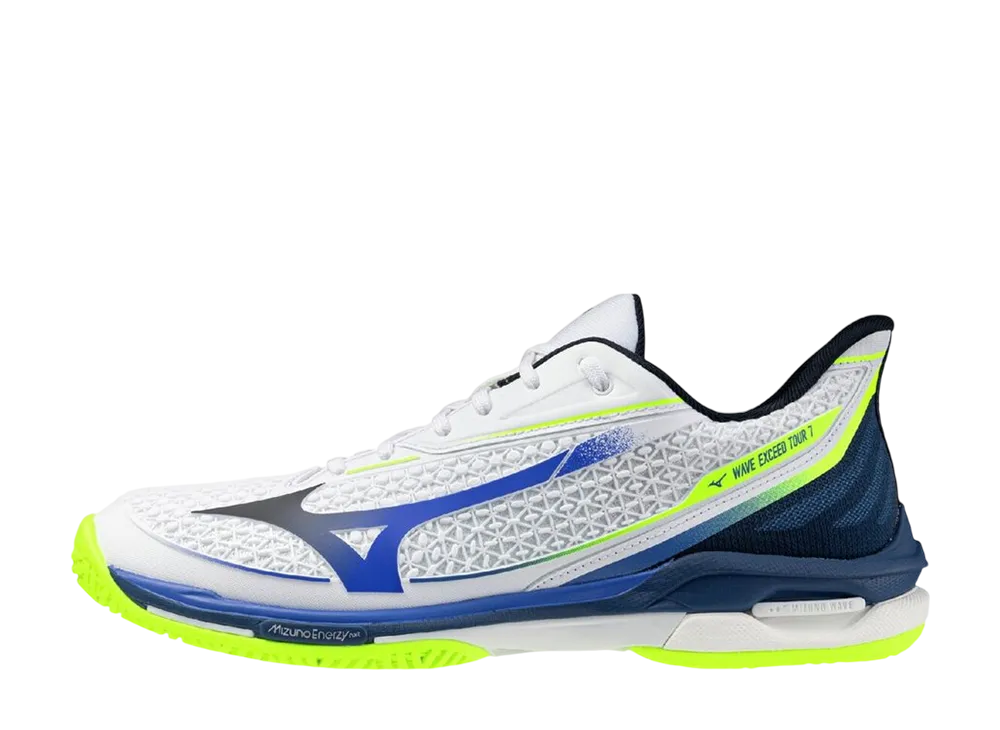 Mizuno Wave Exceed Tour 7 AC "White/Blue/Yellow"