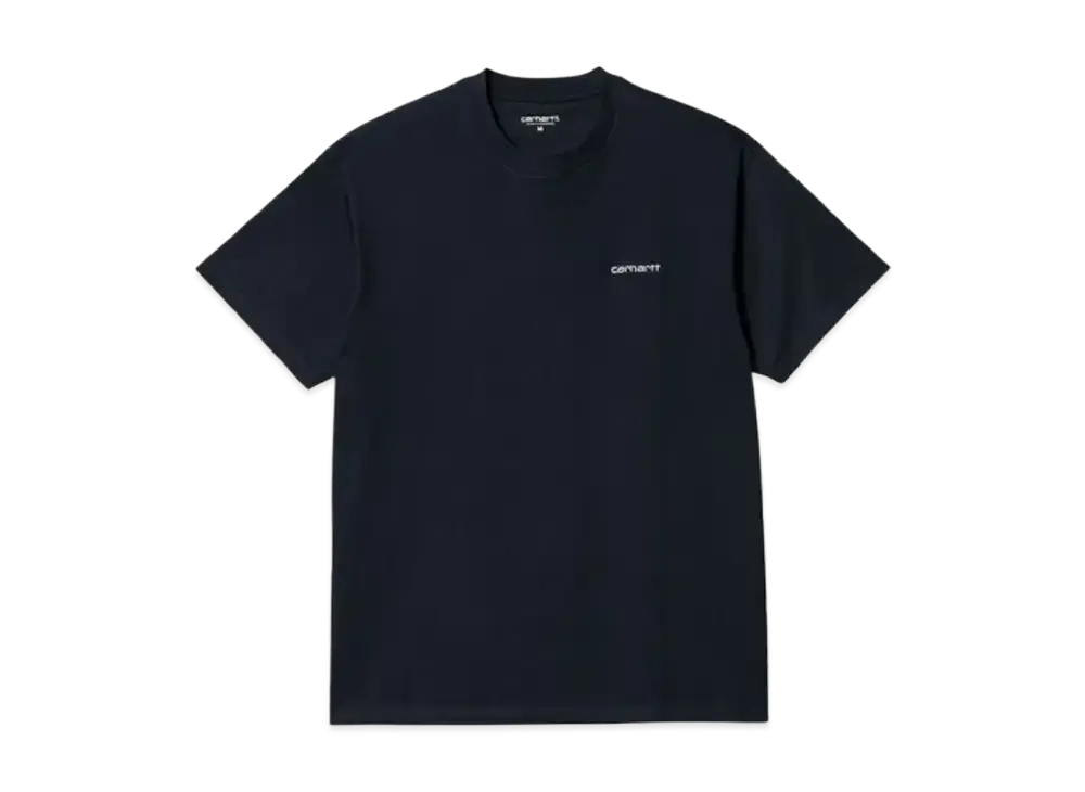 Carhartt WIP S/S Script Embroidery T-Shirt "Black/White"