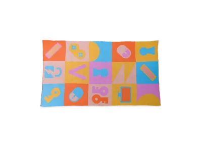 VAULTROOM Equipment Knit Blanket "Multi"