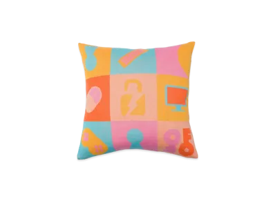 VAULTROOM Equipment Knit Cushion "Multi"