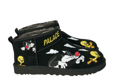 PALACE × Looney Tunes × UGG Ultra Mini "Black"