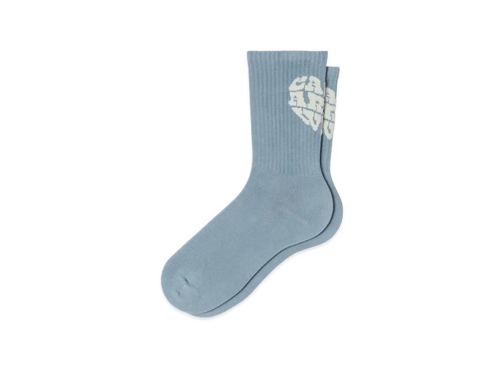 Carhartt WIP Heartbreaker Socks "Frosted Blue Wax"