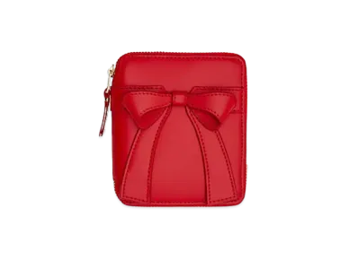 COMME des GARCONS Big Bow Bifold Wallet "Red"