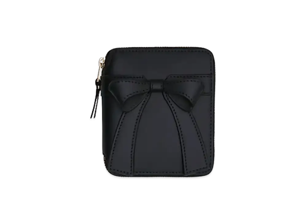 COMME des GARCONS Big Bow Bifold Wallet "Black"