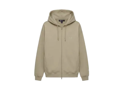 Y-3 Brushed Terry Zip Hoodie "Light Brown"