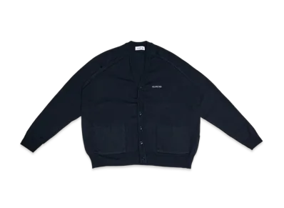 ALOUND Box Knit Cardigan "Black"