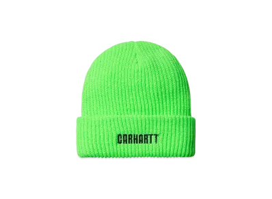 Carhartt WIP Industry Beanie "Lumo Green Black"