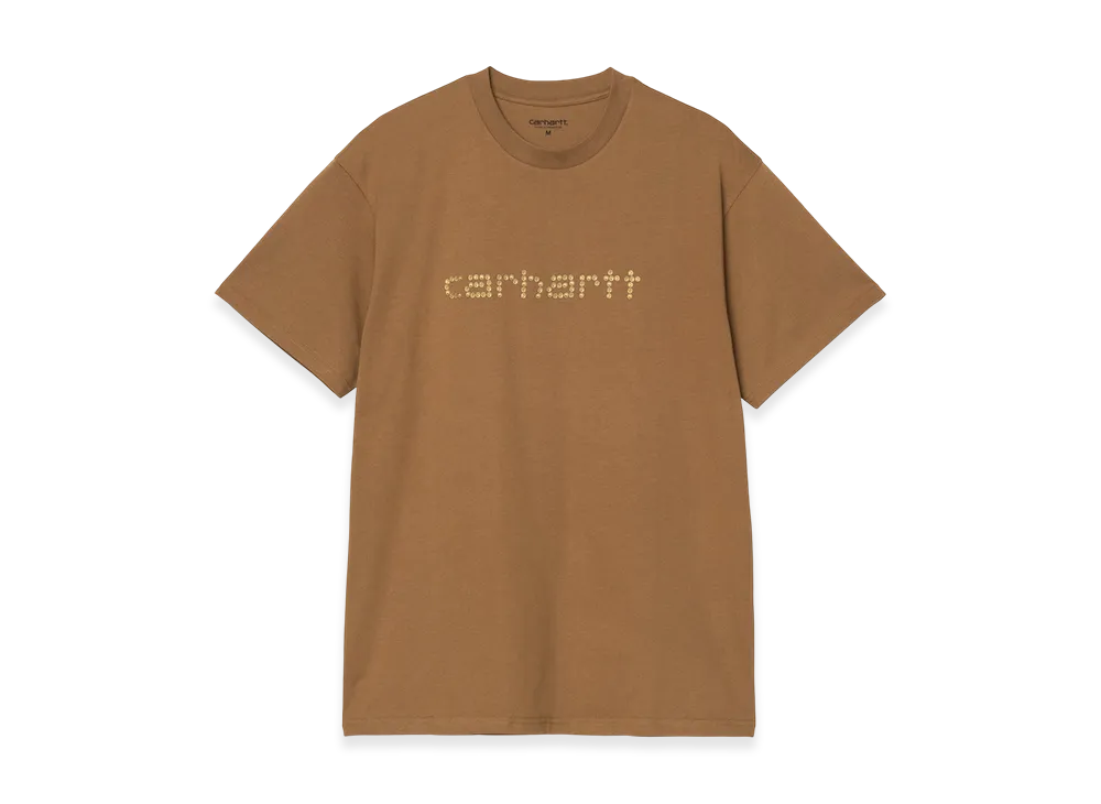 Carhartt WIP S/S Rivet Script T-Shirt "Hamilton Brown"
