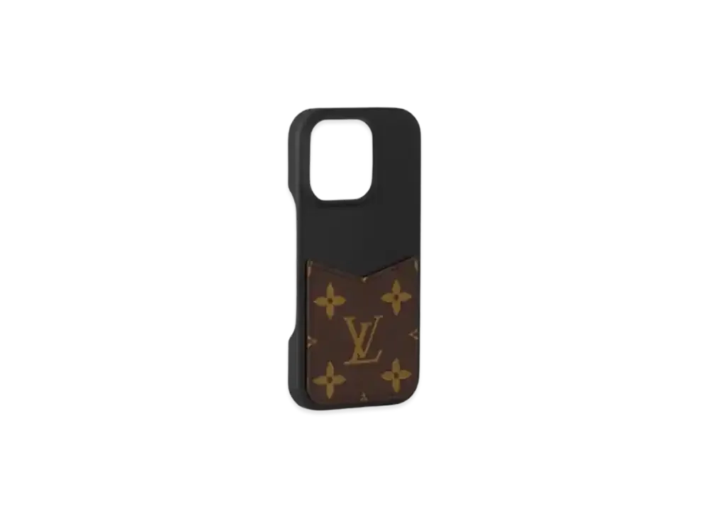 Louis Vuitton Iphone Bumper 16 Pro "Brown/Black"