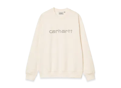 Carhartt WIP Rivet Script Sweat "Natural"